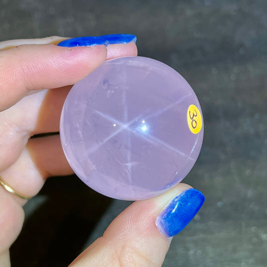 Star Rose Quartz Sphere