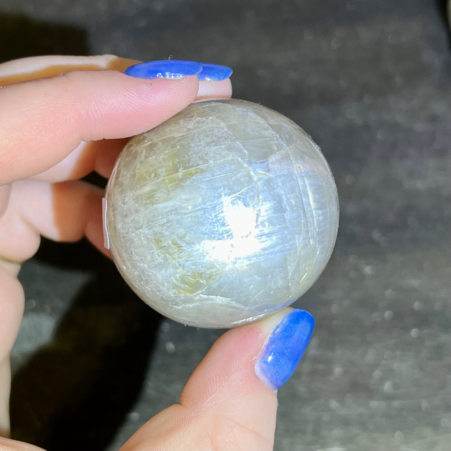 Peach Moonstone Sphere