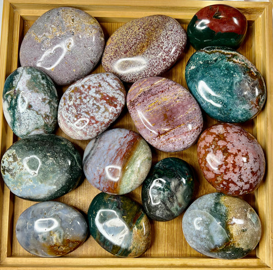 Ocean Jasper Palm * intuitively chosen *