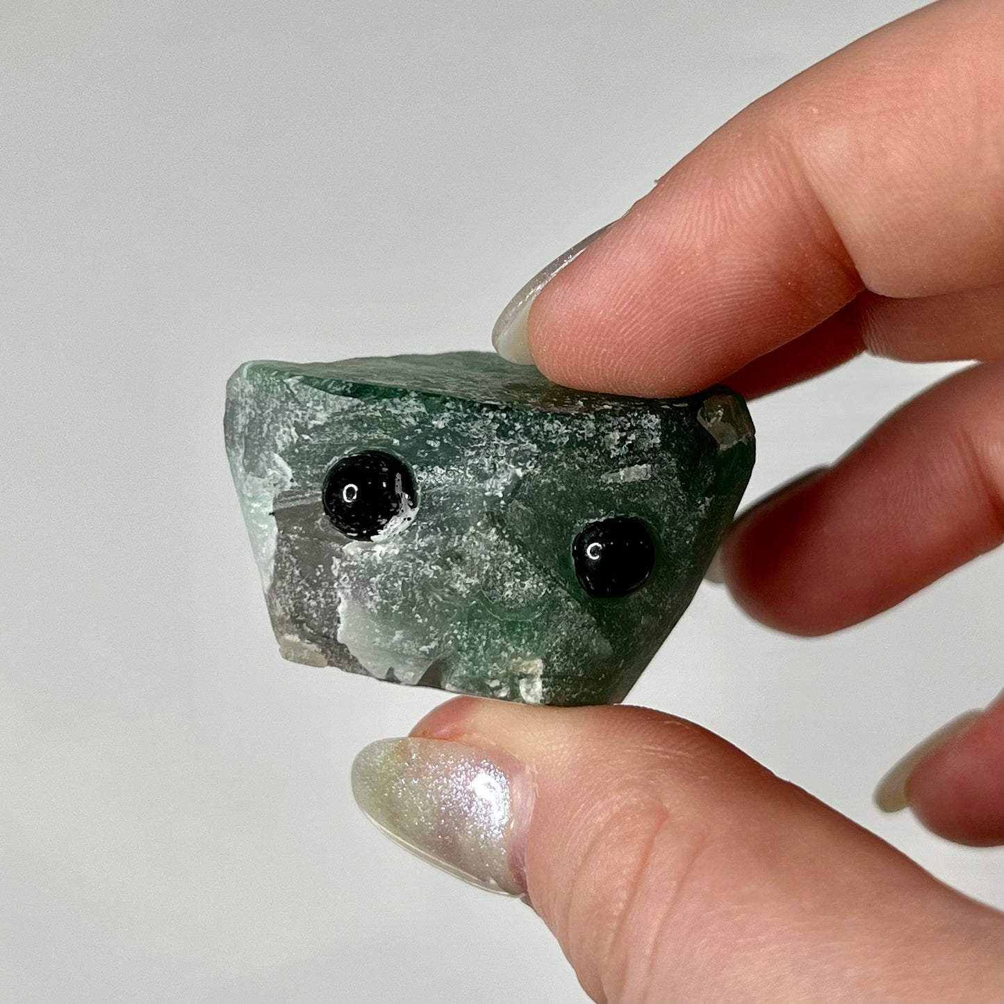 Mystery Fluorite Crystal Pet * intuitively chosen *