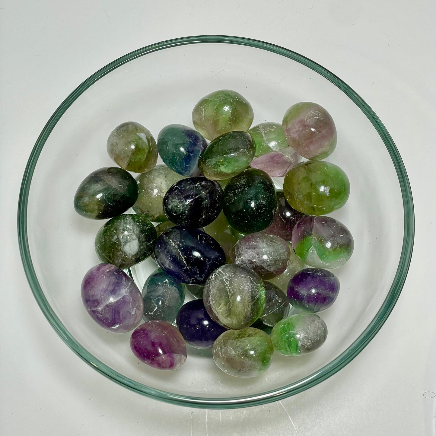 Rainbow Fluorite Tumbles *Intuitively Chosen*