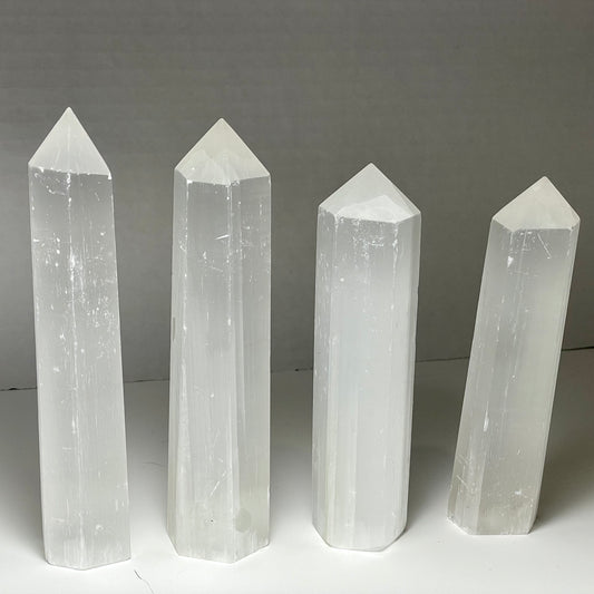 Selenite/ Satin Spar Towers