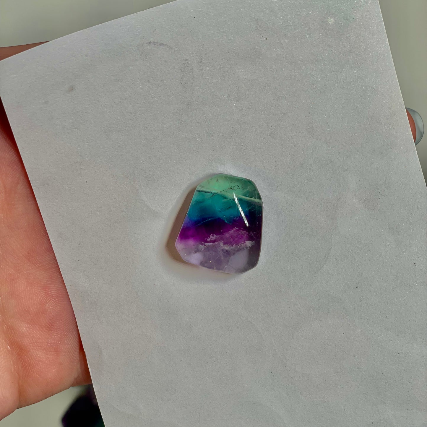 Rainbow Fluroite Pendant