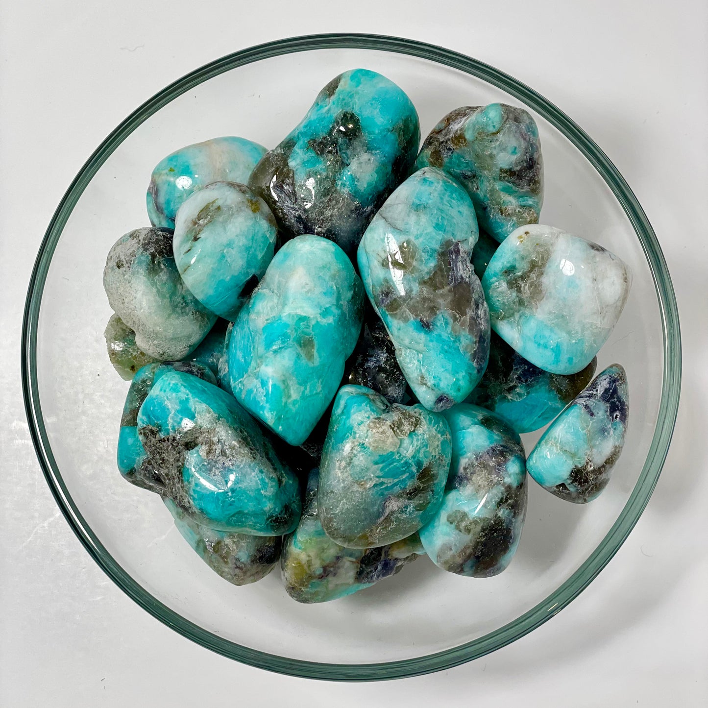 Amazonite/ Smokey Quartz/ Lepidolite Tumble *Intuitively Chosen*