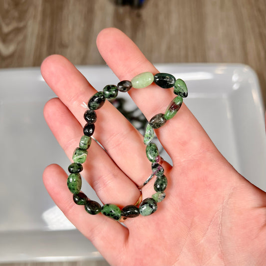 Ruby in Zoisite Bracelet