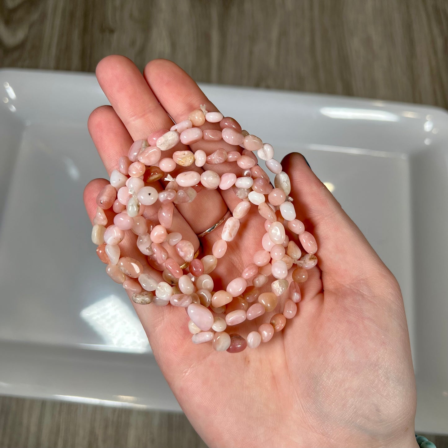 Pink Opal Bracelet