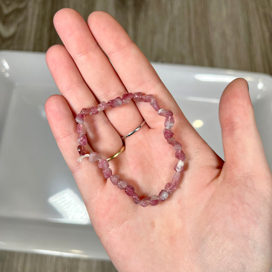 Pink Tourmaline Bracelet