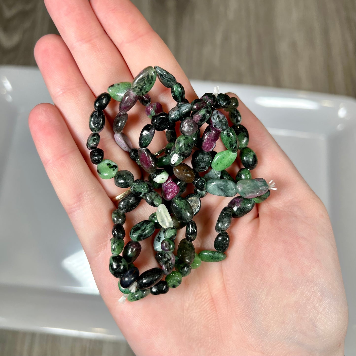 Ruby in Zoisite Bracelet